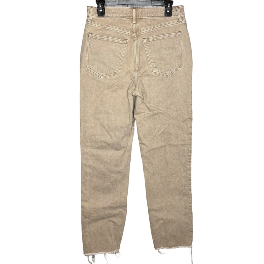 Abercrombie & Fitch jeans 90s straight ultra high rise Beige women’s size 29 - Picture 2 of 3